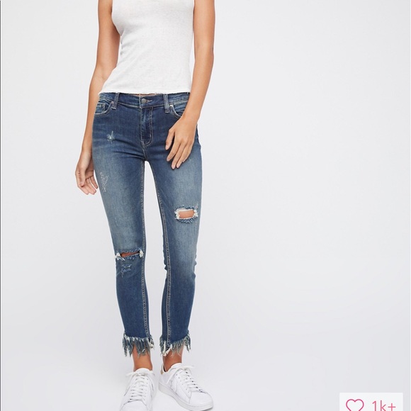 free people fringe jeans